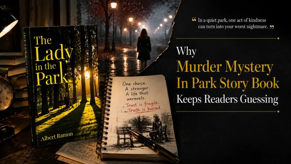 Murder Mystery in Park Story Book