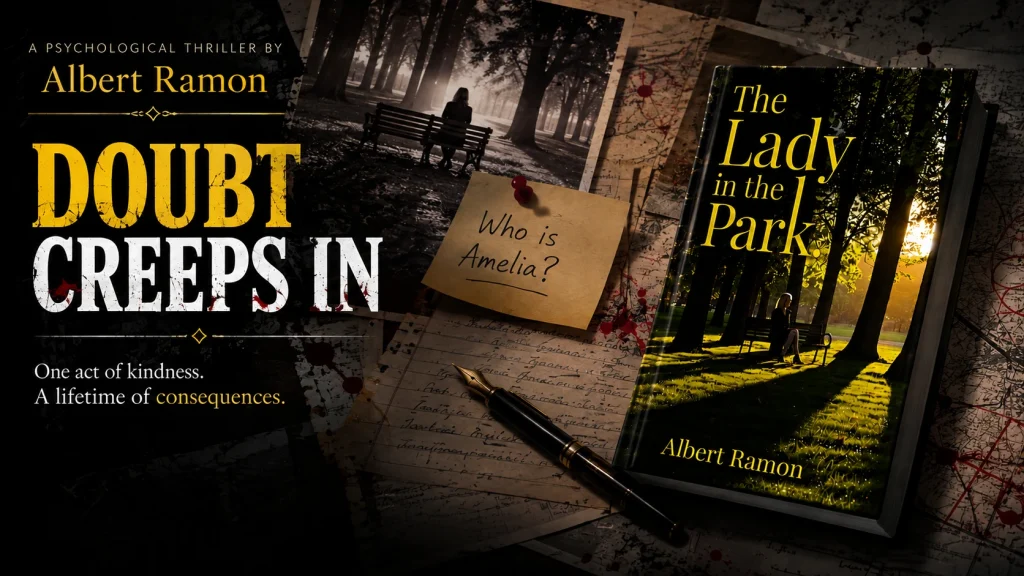Woman In Park Psychological Thriller Book